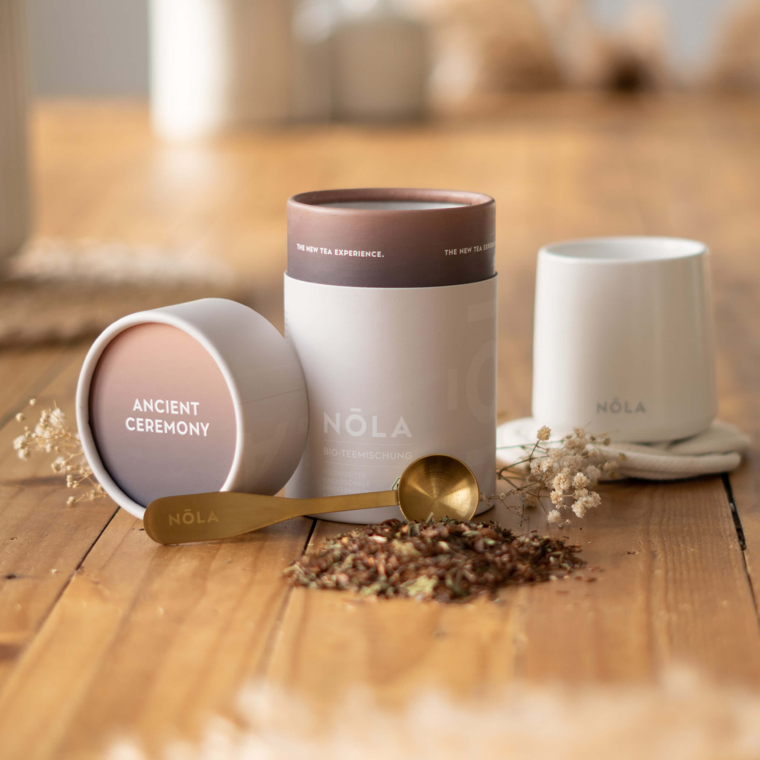 BIO Rooibos-Tee mit Kakaoschalen, Pfefferminze & Baldrianwurzel