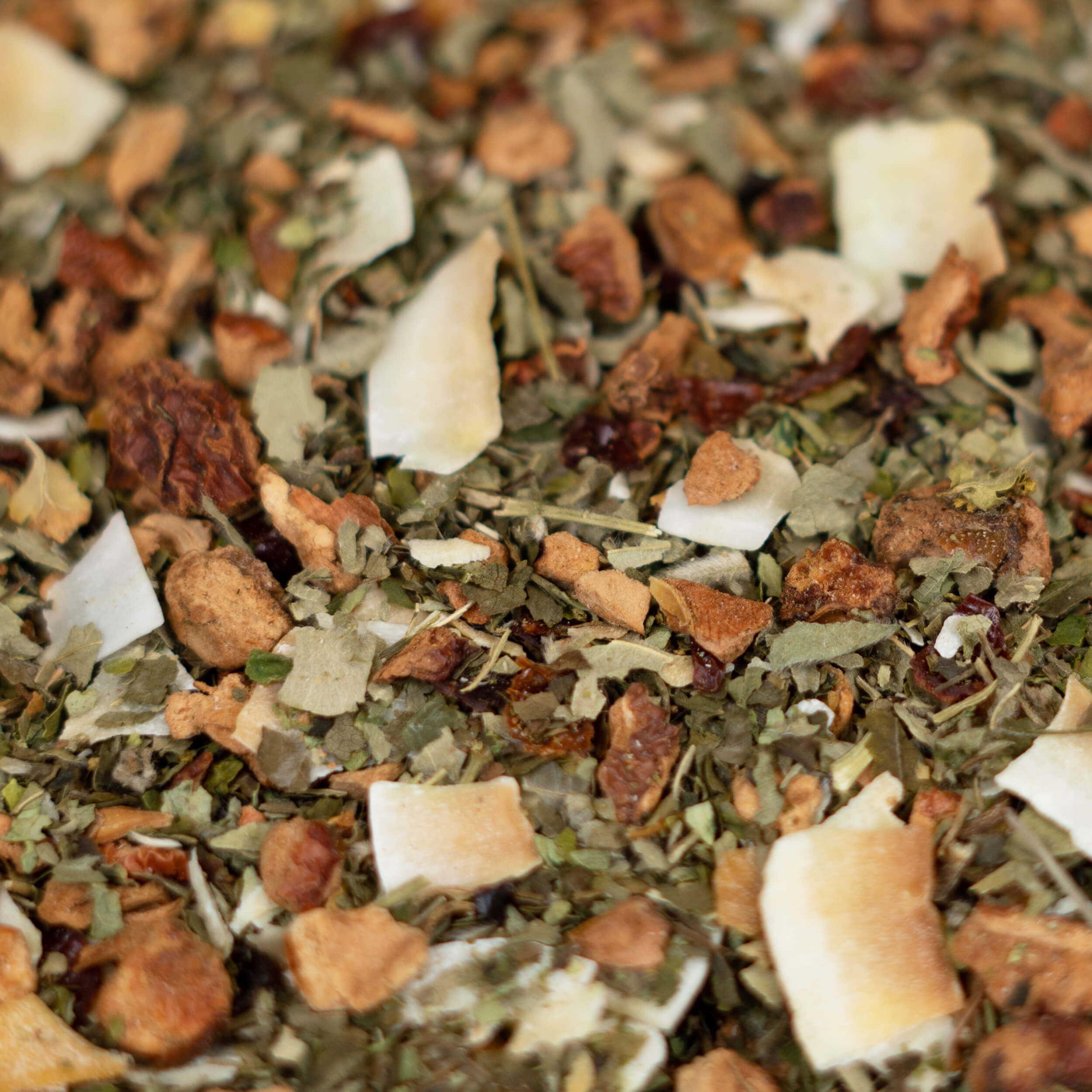 BIO Früchtetee mit Mango, Kokos, Ananas & Kurkuma