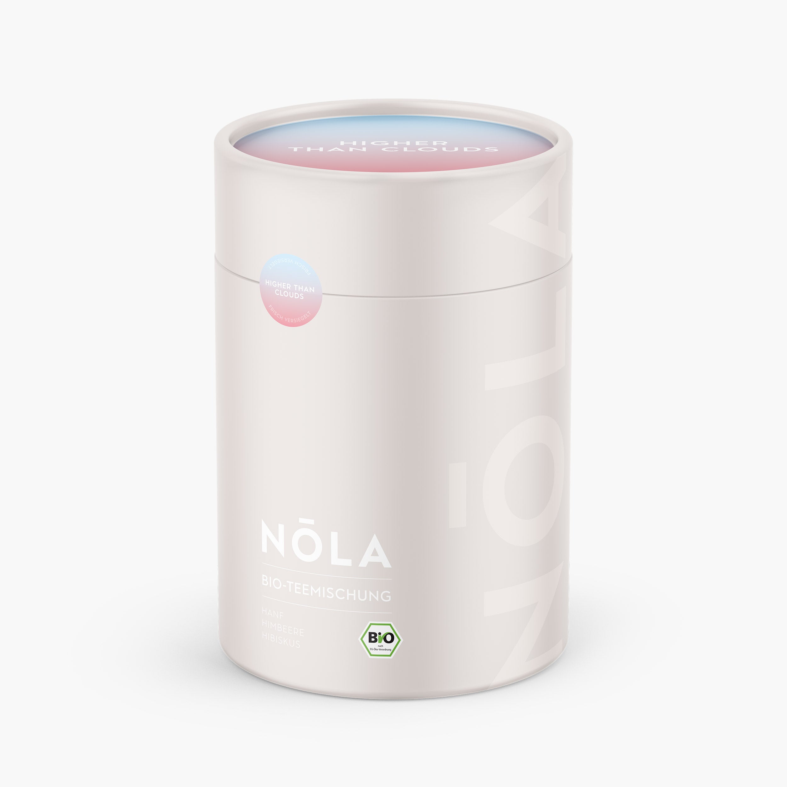 BIO Früchtetee mit Hanfsamen, Himbeeren & Hibiskus